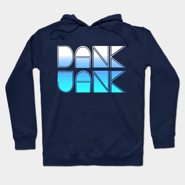 DANK JANK | MTG SLANG DESIGN AZORIUS COLORS Hoodie by ChristophZombie